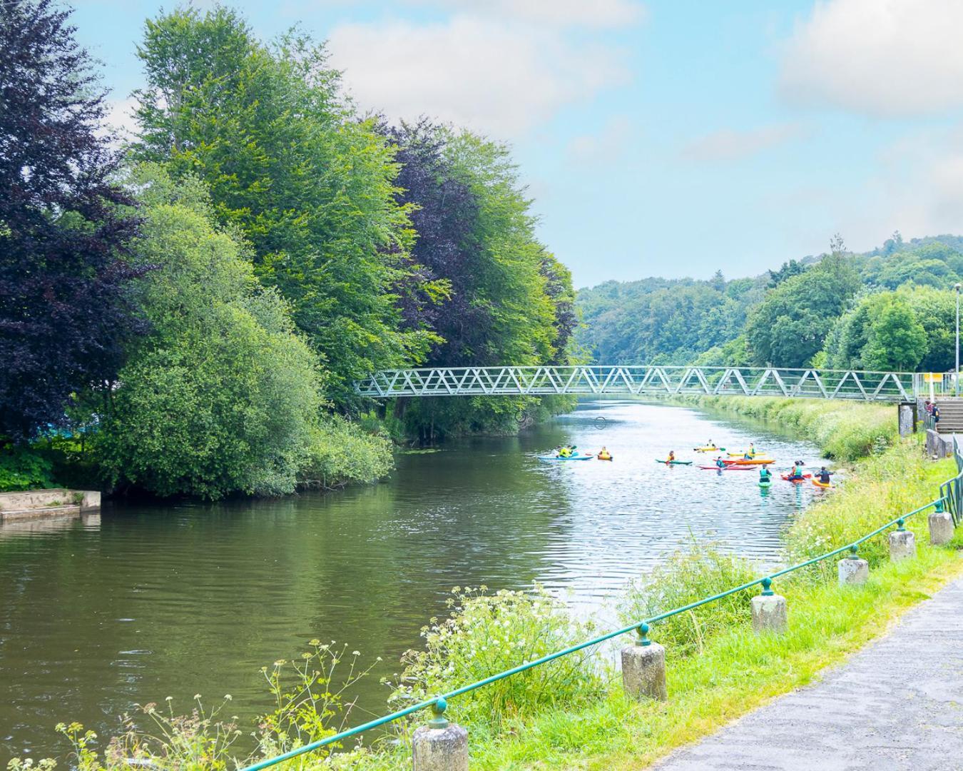 Ferienwohnung Les Berges De L'Oust Malestroit Exterior foto